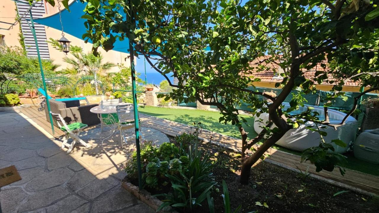 Maison Avec Jardin, Vue Mer Aux Portes De Monaco Beausoleil Zewnętrze zdjęcie