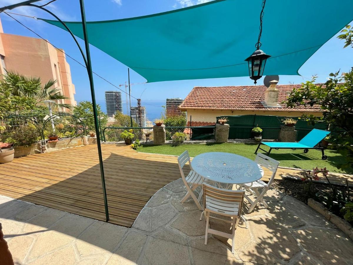 Maison Avec Jardin, Vue Mer Aux Portes De Monaco Beausoleil Zewnętrze zdjęcie